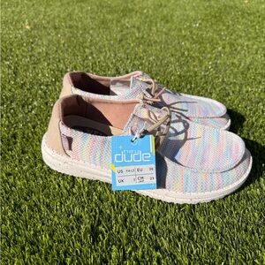 HEY DUDE WENDY SOX SHOE AURORA WHITE